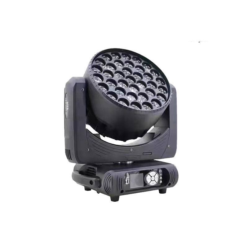 LED37颗摇头染色灯    YG-M013